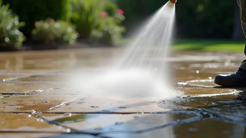 vecteezy pressure washing the patio removing dirt and grime outdoor 61904795 01